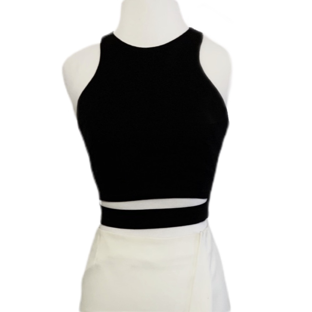 Nicholas Ponti Band Crop Top Sz 34